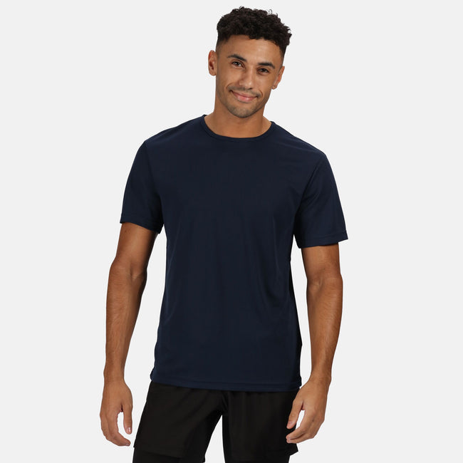 Bleu marine - Side - Regatta - T-shirt TORINO - Hommes