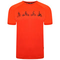 Orange foncé - Front - Dare 2B - T-shirt RIGHTEOUS - Homme