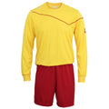Jaune-Rouge - Front - Lotto - Ensemble t-shirt et short de football - Garçon