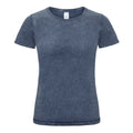 Bleu - Front - B&C Denim Editing - T-shirt 100% coton - Femme