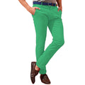Vert - Back - Asquith & Fox - Pantalon chino en coton (coupe ajustée) - Homme