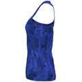 Bleu roi camouflage - Side - Tri Dri Hexoflage - Débardeur sport - Femme