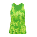 Vert camouflage - Front - Tri Dri Hexoflage - Débardeur sport - Femme