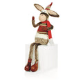 âne - Front - Christmas Shop - Âne de noël décoratif avec jambes pendantes