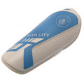 Bleu ciel - Blanc - Back - Manchester City FC - Protège-tibias à enfiler - Enfant