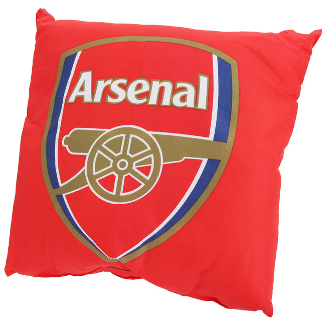 Rouge - Front - Arsenal FC - Coussin officiel style maillot
