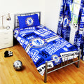 Bleu - Front - Chelsea FC - Parure officielle pour lit simple ou double