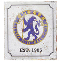 Blanc-Bleu - Front - Chelsea FC - Plaque décorative style rétro