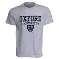 Gris sport - Front - Oxford University - T-shirt à manches courtes - Homme