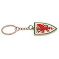 Rouge - Blanc - Back - FA Wales - Porte-clés