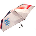 Blanc - Rouge - Bleu - Front - England FA - Parapluie pliant