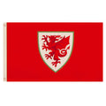 Rouge - Back - FA Wales - Drapeau
