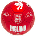 Rouge - Front - England FA - Ballon de foot