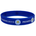 Bleu - Back - Leicester City FC - Bracelet en silicone CHAMPIONS