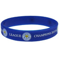 Bleu - Front - Leicester City FC - Bracelet en silicone CHAMPIONS