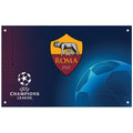 Multicolore - Front - AS Roma - Drapeau CHAMPIONS LEAGUE