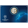 Bleu - Front - Inter Milan FC - Drapeau UEFA CHAMPIONS LEAGUE