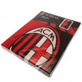 Rouge - noir - Back - AC Milan - Parure de lit