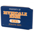 Bleu marine - orange - Side - Riverdale - Porte-cartes