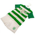 Blanc - vert - Pack Shot - Celtic FC - Ensemble t-shirt et short - Bébé