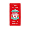 Rouge - Back - Liverpool FC - Serviette de plage YOU'LL NEVER WALK ALONE