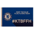 Bleu - Noir - Blanc - Back - Chelsea FC - Drapeau KEEP THE BLUE FLAG FLYING HIGH
