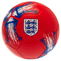 Rouge - Bleu marine - Front - England FA - Ballon de foot