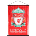 Rouge - Vert - Blanc - Front - Liverpool FC - Fanion YOU'LL NEVER WALK ALONE