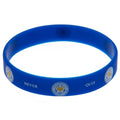 Bleu - Blanc - Front - Leicester City FC - Bracelet en silicone