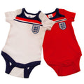 Blanc - Rouge - Bleu - Front - England FA - Body - Bébé