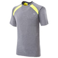 Gris - Front - Trespass Telford - T-shirt de sport à manches courtes - Homme