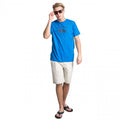 Bleu vif - Back - Trespass Space - T-shirt à manches courtes - Homme