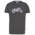 Gris foncé - Back - Trespass - T-shirt MOTO - Hommes