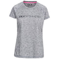 Gris - Front - Trespass -  T-shirt de sport  Relays -  Femme