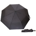 Noir - Back - Parapluie automatique avec étui - Homme