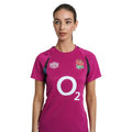 Rose foncé - Rouge - Vert - Bleu - Pack Shot - England Rugby - Maillot 22-23 - Femme