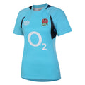 Rouge - Vert - Bleu - Noir - Front - England Rugby - Maillot 22-23 - Femme