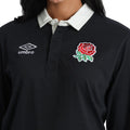 Noir - Blanc - Close up - England Rugby - Maillot - Femme