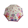 Multicolore - Front - Peppa Pig - Parapluie droit - Enfant