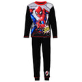 Noir-gris - Front - Spider-Man - Ensemble de pyjama - Enfant