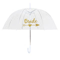 Transparent - Front - X-Brella - Parapluie en dôme - Femme