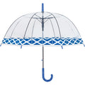 Transparent - Bleu - Front - X-Brella - Parapluie en dôme