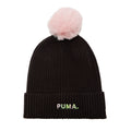 Noir-rose - Front - Puma - Bonnet à pompon SHIFT - Femme