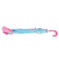 Bleu - rose - Back - Drizzles - Parapluie droit 3D - Enfant