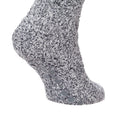 Gris - Side - FLOSO - Chaussons chaussettes - Femme